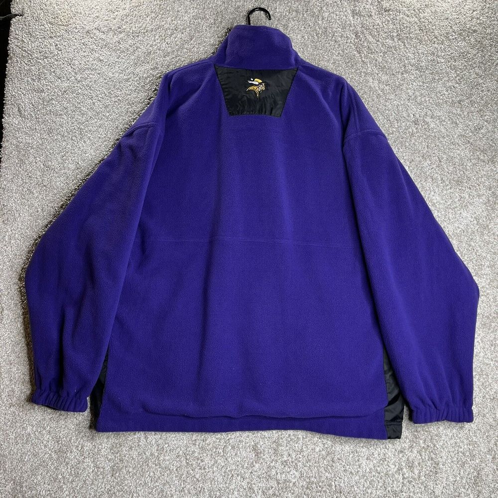 Vintage Minnesota Vikings Reversible Jacket Men XL Full Zip‎ Pro Player - Picture 5 of 8